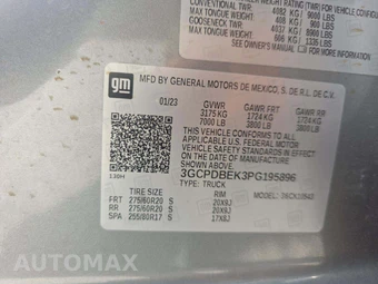 2023 Chevrolet Silverado 1500 Custom Crew Cab Short Bed 1CX - miniatura 2
