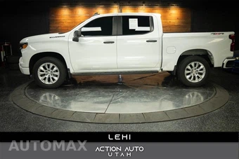 2023 Chevrolet Silverado 1500 Custom Crew Cab Short Bed 1CX - car from the USA, Manheim Buy-Now listing at AUTOMAX