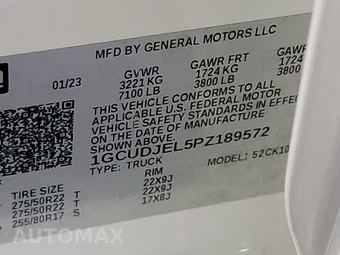 2023 Chevrolet Silverado 1500 High Country Crew Cab Short Bed 3LZ - miniatura 14