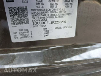 2023 Chevrolet Silverado 1500 LTZ Crew Cab Medium Bed 1LZ - miniatura 5