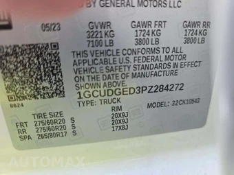 2023 Chevrolet Silverado 1500 LTZ Crew Cab Short Bed 1LZ - miniatura 2