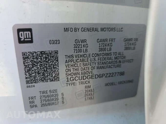 2023 Chevrolet Silverado 1500 LTZ Crew Cab Short Bed 1LZ - miniatura 2