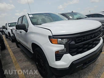 2023 Chevrolet Silverado 1500 WT Crew Cab Short Bed 1WT - miniatura 3