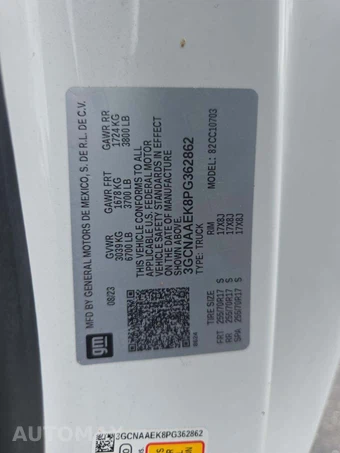 2023 Chevrolet Silverado 1500 WT Regular Cab Medium Bed 1WT - miniatura 5