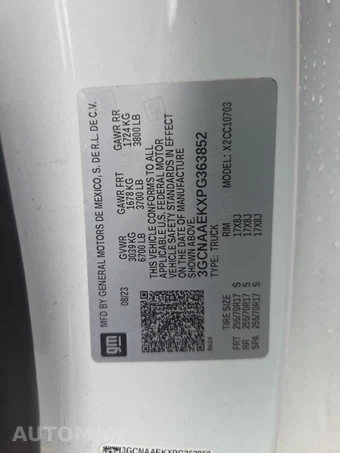 2023 Chevrolet Silverado 1500 WT Regular Cab Medium Bed 1WT – miniatura 13