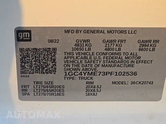2023 Chevrolet Silverado 2500HD Custom Crew Cab Medium Bed 1CX - miniatura 14