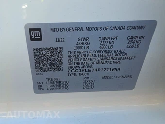 2023 Chevrolet Silverado 2500HD WT Crew Cab Medium Bed 1WT - miniatura 14