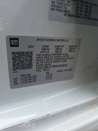 2023 Chevrolet Silverado 2500HD WT Extended Cab Long Bed 1WT – miniatura 14