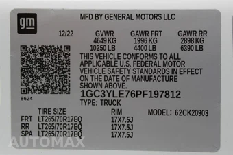 2023 Chevrolet Silverado 2500HD WT Regular Cab Long Bed 1WT - miniatura 32