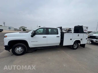 2023 Chevrolet Silverado 3500HD Cab Chassis Work Truck Crew Cab 1WT DRW - miniatura 4
