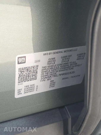 2023 Chevrolet Tahoe High Country 3LZ - miniatura 2