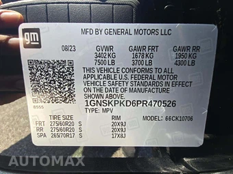 2023 Chevrolet Tahoe Z71 2Z7 - miniatura 2