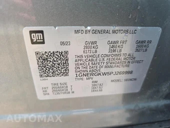 2023 Chevrolet Traverse LT Cloth 1LT - miniatura 17