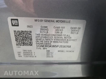 2023 Chevrolet Traverse LT Cloth 1LT - miniatura 15