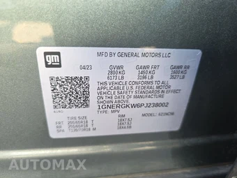 2023 Chevrolet Traverse LT Cloth 1LT - miniatura 16