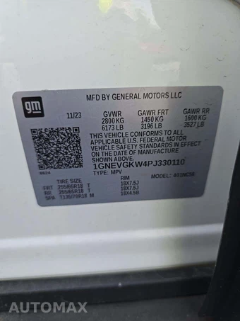 2023 Chevrolet Traverse LT Cloth 1LT - miniatura 2