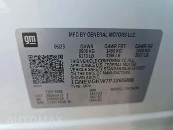 2023 Chevrolet Traverse LT Cloth 1LT - miniatura 5