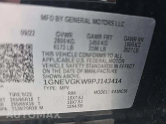 2023 Chevrolet Traverse LT Cloth 1LT - miniatura 5