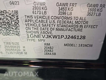 2023 Chevrolet Traverse RS 2LT - miniatura 5