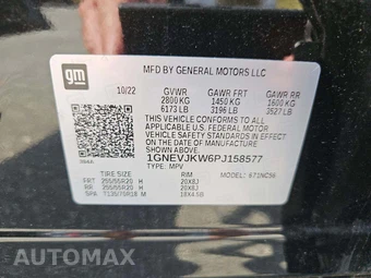 2023 Chevrolet Traverse RS 2LT - miniatura 5