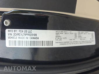 2023 Chrysler Pacifica Hybrid Touring L 121.6" WB - miniatura 15