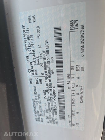 2023 Ford E-Transit Cargo Van Medium Roof 148.0" WB - miniatura 13