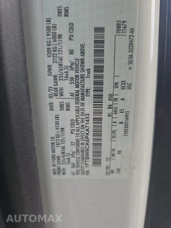 2023 Ford E-Transit Cargo Van Medium Roof 148.0" WB - miniatura 13