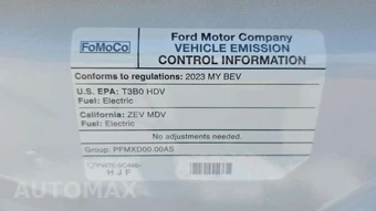 2023 Ford E-Transit Cargo Van Medium Roof 148.0" WB - miniatura 16