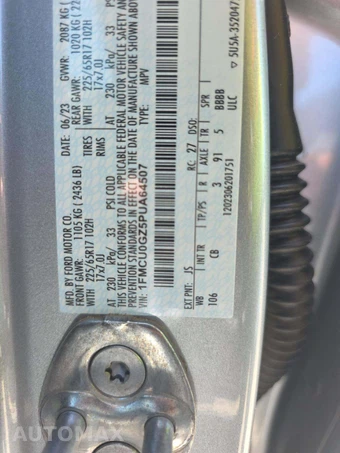 2023 Ford Escape Hybrid Active – miniatura 2