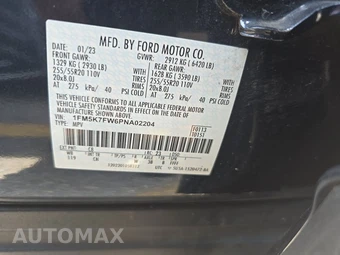 2023 Ford Explorer Hybrid Limited - miniatura 10