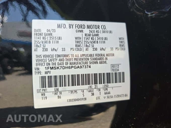 2023 Ford Explorer XLT - miniatura 5