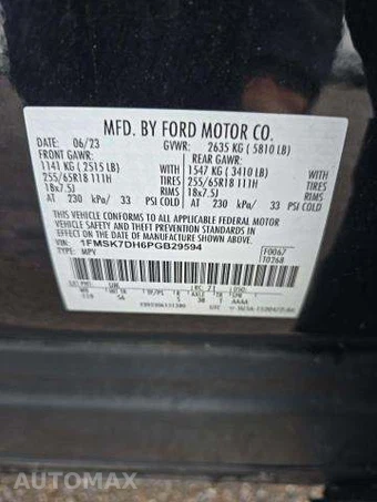 2023 Ford Explorer XLT – miniatura 6
