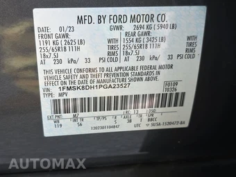 2023 Ford Explorer XLT - miniatura 10