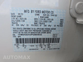 2023 Ford Explorer XLT - miniatura 15