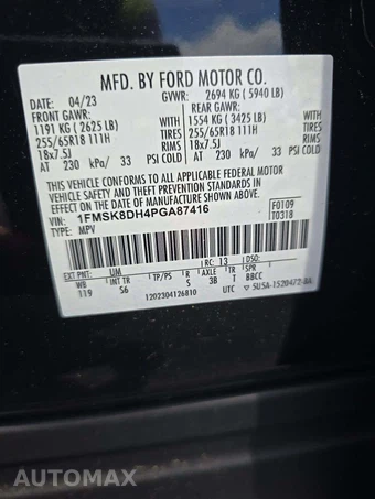 2023 Ford Explorer XLT - miniatura 2