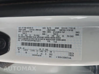 2023 Ford F-150 Hybrid LARIAT Crew Cab Short Bed - miniatura 14