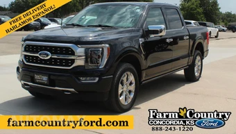 2023 Ford F-150 Hybrid Platinum Crew Cab Short Bed - miniatura 1