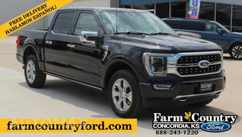 2023 Ford F-150 Hybrid Platinum Crew Cab Short Bed - miniatura 4