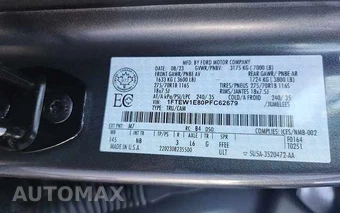 2023 Ford F-150 Tremor Crew Cab Short Bed - miniatura 15