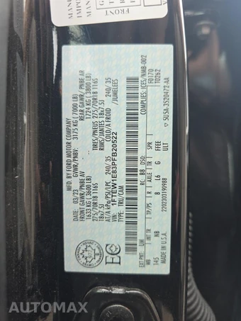 2023 Ford F-150 Tremor Crew Cab Short Bed - miniatura 18