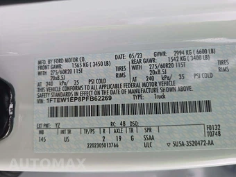 2023 Ford F-150 XLT Crew Cab Short Bed - miniatura 2