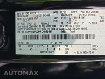 2023 Ford F-150 XLT Crew Cab Short Bed - miniatura 2