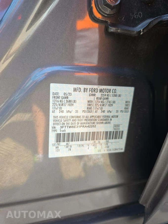 2023 Ford Maverick Hybrid XLT Crew Cab Short Bed - miniatura 5
