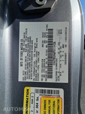 2023 Ford Mustang EcoBoost Premium Convertible - miniatura 15