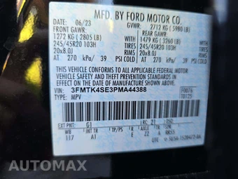 2023 Ford Mustang Mach-E GT – miniatura 5