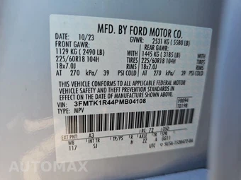 2023 Ford Mustang Mach-E Select - miniatura 14