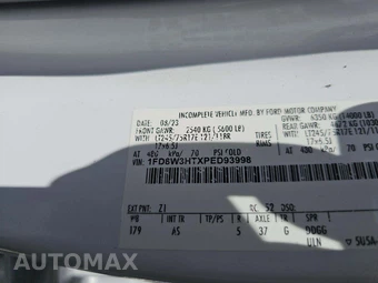 2023 Ford Super Duty F-350 Cab Chassis XL Crew Cab DRW - miniatura 5
