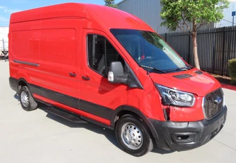 2023 Ford Transit 250 Cargo Van High Roof 148.0" WB - samochód z USA z aukcji Manheim, oferta Kup Teraz w AUTOMAX