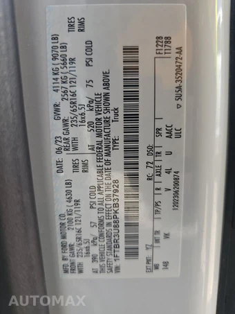 2023 Ford Transit 250 Cargo Van High Roof 148.0" WB - miniatura 13