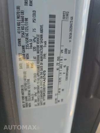 2023 Ford Transit 250 Cargo Van High Roof 148.0" WB - miniatura 14